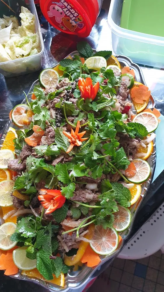 Salade Au Bœuf Sauce Légumes